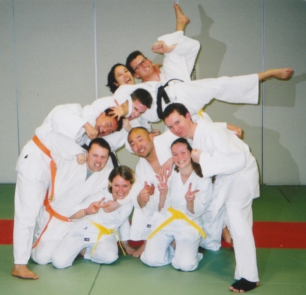 Reflections to the 5th Degree On My Promotion to Godan. My class in Japan.